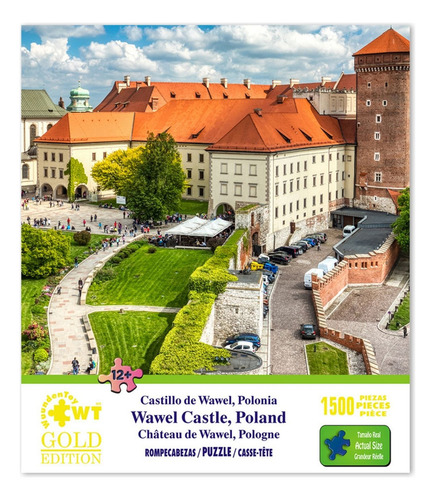 Rompecabezas Wuundentoy Gold Edition Castillo De Wawel, Polinoa 1500 Pzs