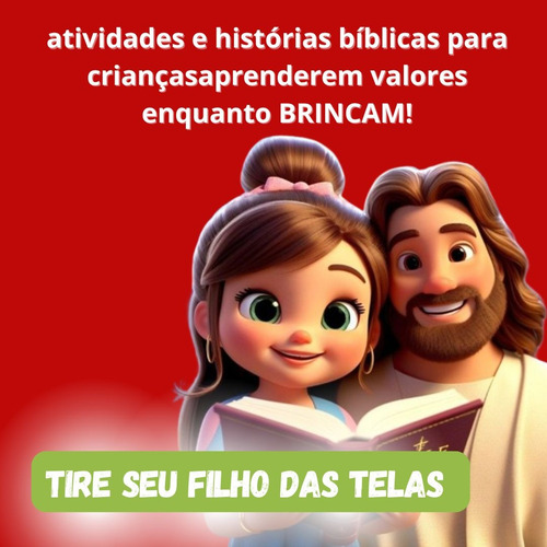 Kit Aprendendo Com Cristo - Arquivo Pdf Educativo Biblico