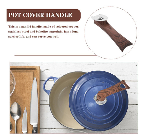 Práctico Pomo De Repuesto Para Tapa De Olla De Cocina