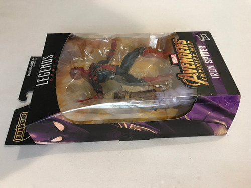 Iron Spider Man Marvel Legends Infinity War Thanos Baf Hasbr (Usado)