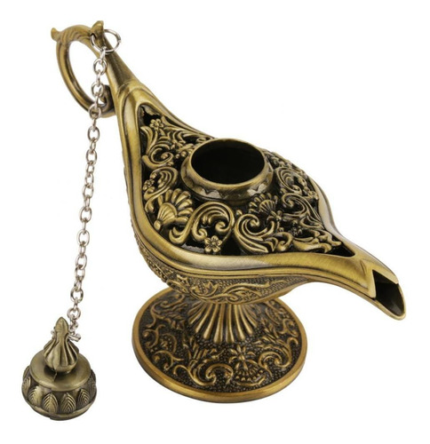 Rare Lámpara Mágica De Aladino Estilo Vintage Coleccionable