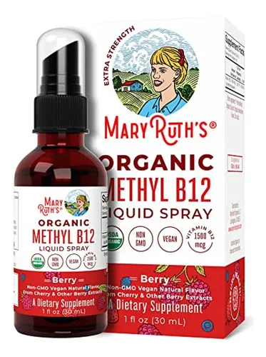 Tiras Nasales Aerosol De Vitamina B12 | Spray Líquido De Vit