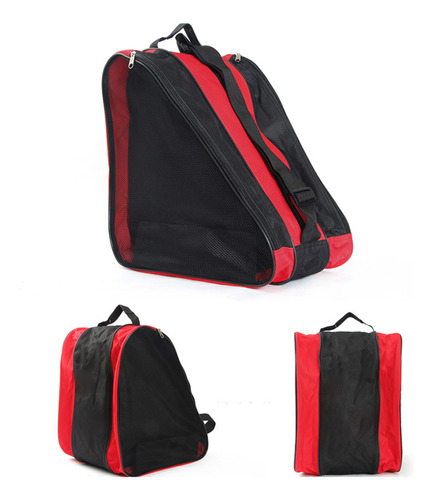 1 Pcs Multifuncional Durabilidad Bolsa Para Patines Genérico Color Rojo