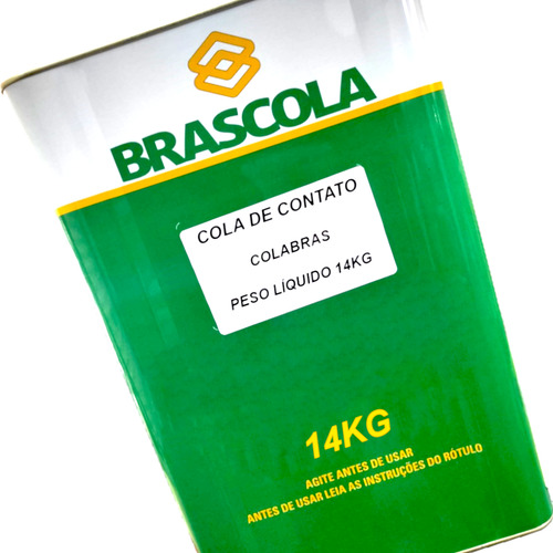 Cola De Contato 14kg Madeira E Para Grama Sintética galão Cor Amarelo