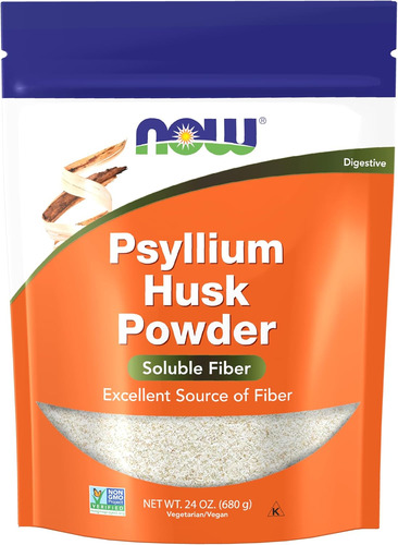 Cáscara De Psyllium En Polvo Now 680 G