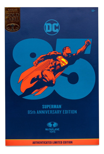 Figura Superman 85th Anniversary Edition Mcfarlane Toys