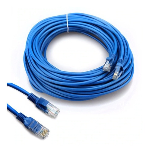 Cable Internet Utp Lan Red Cat 5e Ethernet 10 20 30 Metros