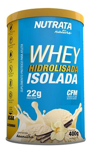 Whey Hidrolisada Isolada - 400g - Nutrata