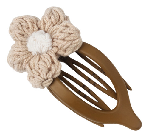 Pinzas Con Forma De Flor Para Cabello Fino Y Grueso: Punto A