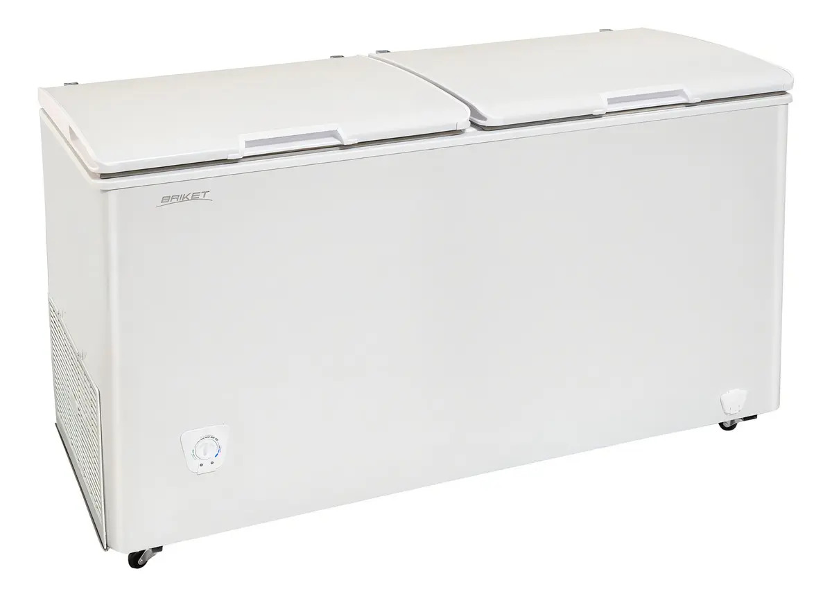 Freezer Horizontal Briket 390L Blanco Modelo FR 4500 Deshielo Manual