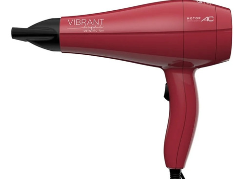 Secador Gama Vibrant Light 127v Cor Vermelho