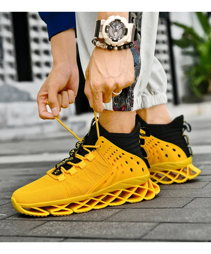 Zapatillas Para Correr Transpirables Para Hombre, Zapatillas Deportivas De Baloncesto