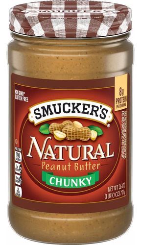 Mantequilla De Mani Smucker's Chunky 26-ounce