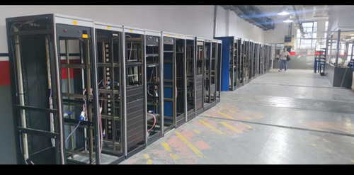 Rack 45 Unidades Completo Con Instalacion Electrica Gris Oscuro (Usado)