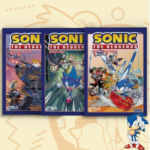 Combo Sonic - Volumes 4, 5 E 6