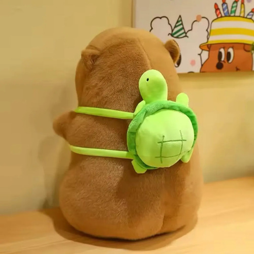 Peluche Capybara Carpincho 80 Cm Kawaii Súper Grande Capy Gigante