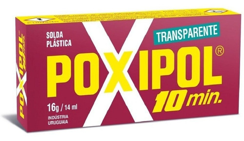 Poxipol, Soldadura Plástica 14 Ml Transparente