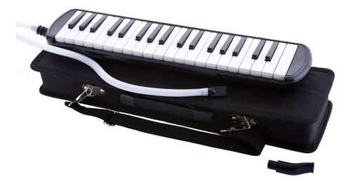 Dluca M37 Bk 37 Key Melodica With Case Blackmusical I