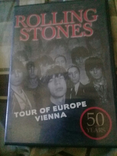 Dvd Rolling Stones Tour Of Europe Vienna 50 Years