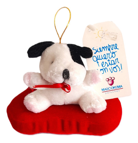Perrito Peluche Siempre Quiero Estar Con Vos - Mascorema
