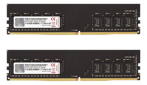 V-color Ddr4 32gb (2 X 16gb) 3200mhz (pc4-21300) Dual Ran...