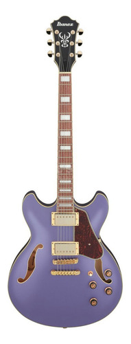 Guitarra Eléctrica Ibanez As73g-mpf Artcore Púrpura Metálico Orientación De La Mano Diestro