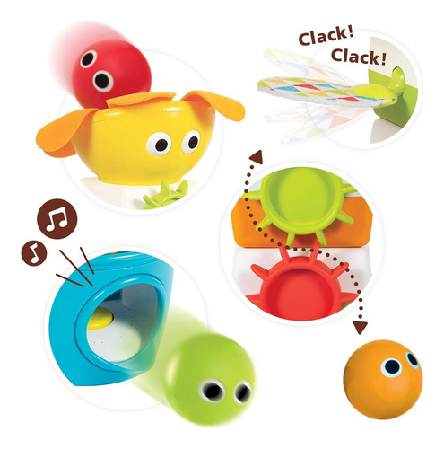 Yookidoo Juguete Apilador De Bolas Musicales Para Bebés. Col