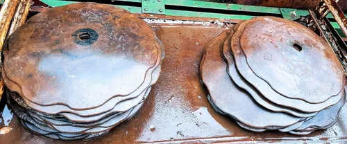 Antiguo Disco De Arado.gigante.no Hago Envios.tubos Larralde (Usado)