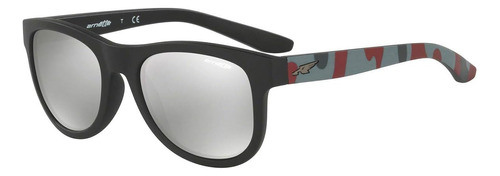 Arnette An4222 Class Act Gafas De Sol Redondas, Plata Mate, 