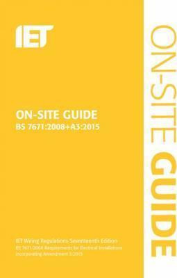 Libro On-site Guide (bs 7671:2008+a3:2015) - The Institut...