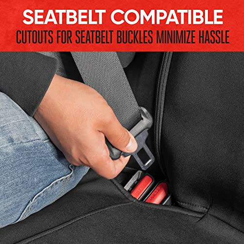 Funda De Asiento Impermeable Motor Trend Spillguard, Con Cos
