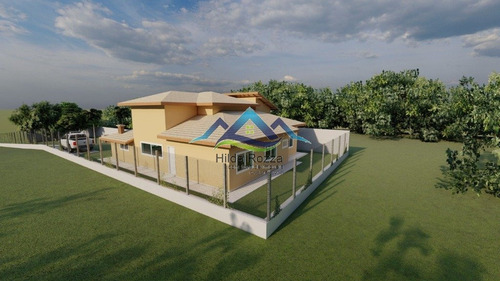 Imagem 2 de 10 de Chacara Em Condominio 4 Dorm Sendo 2 Suites, Piscina E Area Gourmet! - V-1306