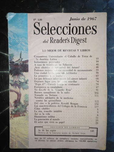 Revistas (  Número Suelto Junio/67 Selecciones )