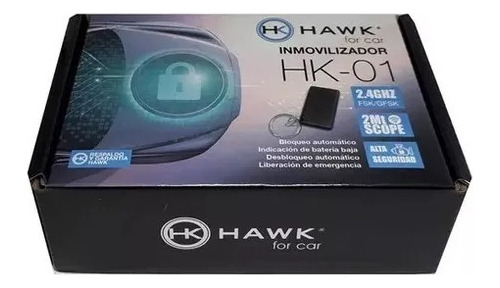 Inmovilizador Para Auto Con Corta Corriente - Hawk Hk-01