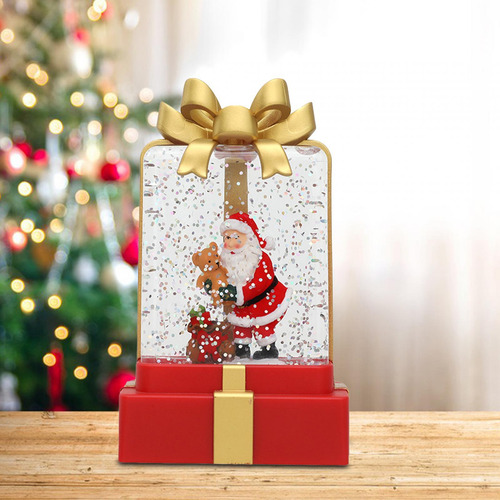 Linterna Navideña De Papá Noel Para Árbol De Navidad,