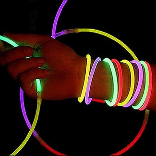 Imagem 2 de 3 de Tubo De Pulseiras Neon Com 100 Unidades Ydh