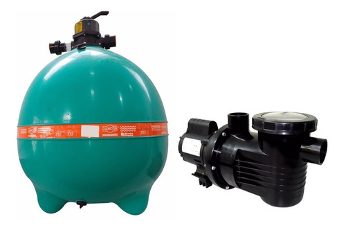 Filtro E Bomba 1,5cv Até 147.200 Litros Dfr-30 Dancor Bivolt