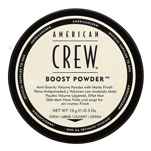 Polvo Antigravedad Efecto Mate Boost Powder American Crew 