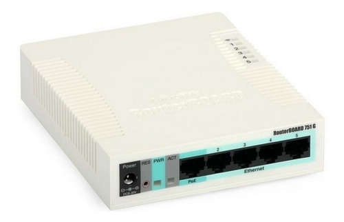 Router Mikrotik Rb951 Ui-2hnd 5 Wifi 2.4g 10/100 Usb Fuente