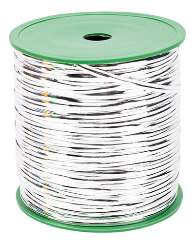 1 Rollo De Bridas Metálicas De 270 Metros, Artículos Para Ho Color Plateado Lisa