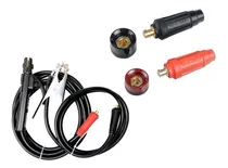 Comprar Cables Para Soldador Inversor Conectores Rápidos Bornes 200a