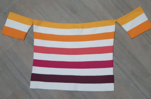 Blusa Stretch Top Hombro Descubierto Express Mujer Talla Xl