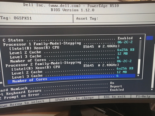 Servidor Dell R510 24 Núcleos 32gb Ram