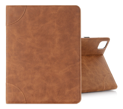 Funda De Piel Retro Tipo Libro Para iPad Pro 11 2024/iPad Pr