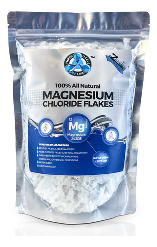 All Natural Magnesium Chloride Flakes, Best Pure Zechstein I