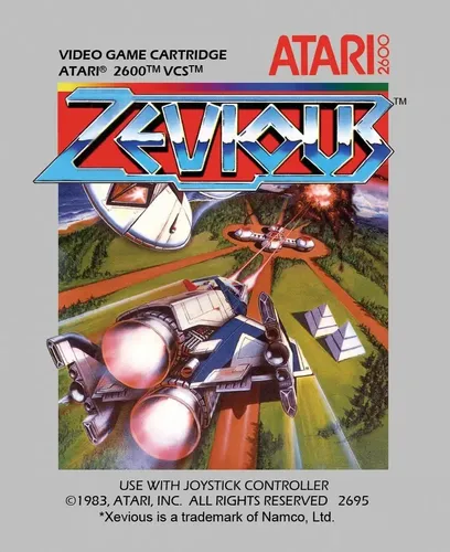 Novo Jogo Atari 2600 - Zeviouz Xevious - Gráficos Incríveis