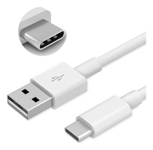 Cable De Datos Usb A Tipo C Para Celular De 3 Metros