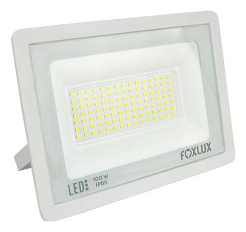 Refletor Led 100w 6500k Branco Bivolt Foxlux