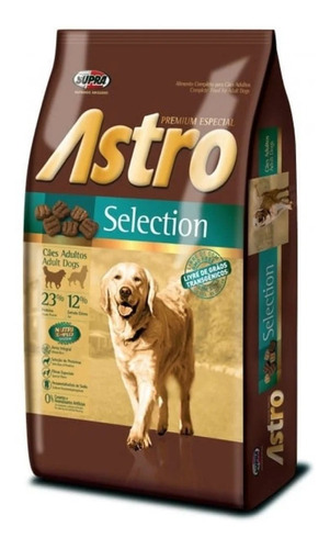 Alimento Para Perro Astro Seleccion 15+2 Kg