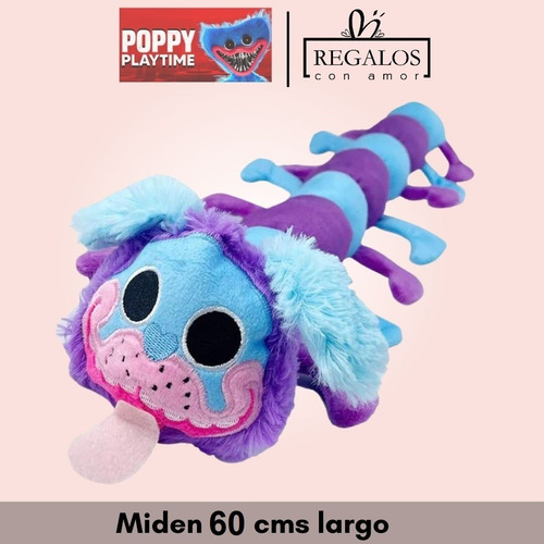 Imagen 3 de 3 de Peluche Perruga Huggy Wuggy Poppy Playtime